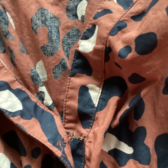 Anthropologie Maeve Somerset dress- Womens Brown Leopard Print Maxi Dress - Picture 4 of 4